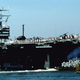 Illustration for article titled The Time When Two Super Carriers Became Floating Army Helicopter Bases